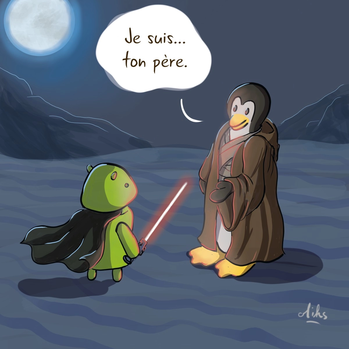 Android et Linux Star Wars